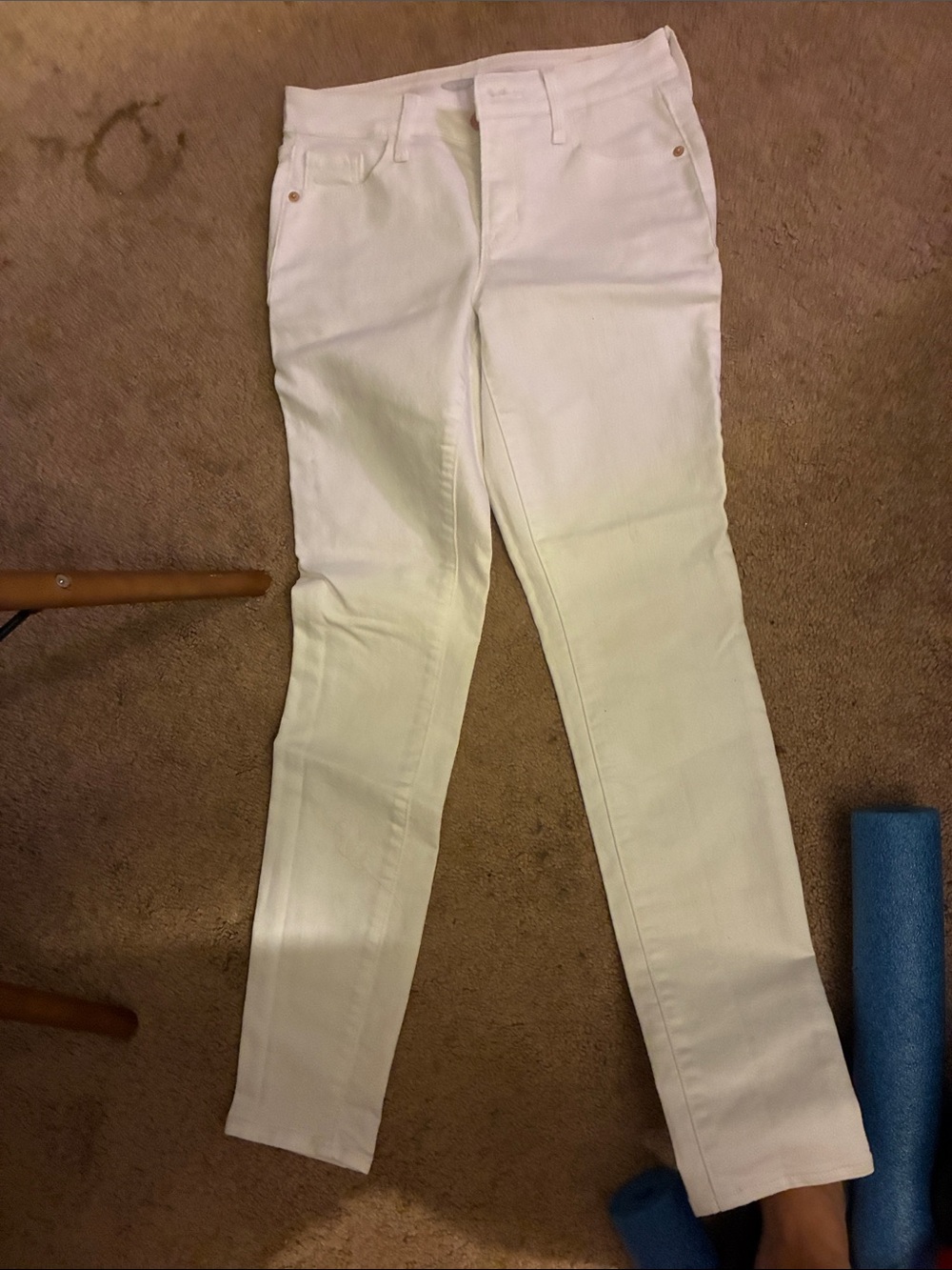 Women’s White Slim Fit Jeans
